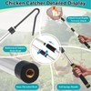 Frebuta Chicken Catcher Net Telescopic,37 to 64 in Chicken Catcher
