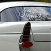 Just Married Car Decal, Wedding Day Car Decor, Just Married