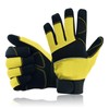 Safety Work Gloves Durable Hand Protection Mechanic Gardening Builder Cut