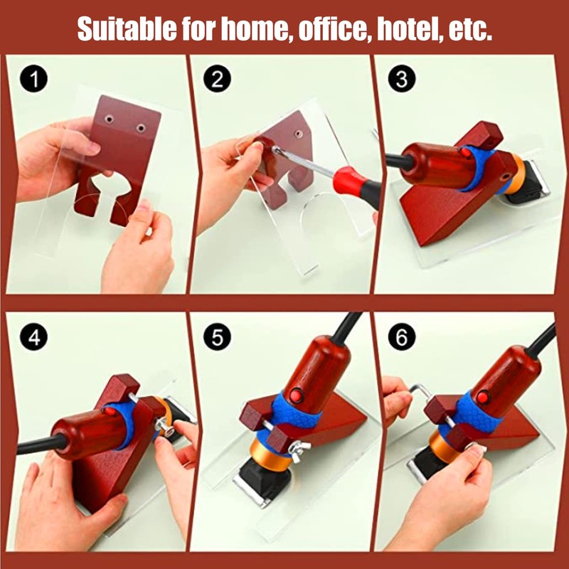 MUNEFE Carpet Trimmer Shearing Guide, Wood Shearing Guide, Carpet Trimmer