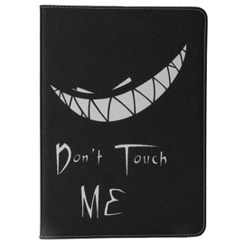 Portable Tablet PU Protective Holster 360° Universal Protection Painted Leather Case for IOS Tablet Bad Smile