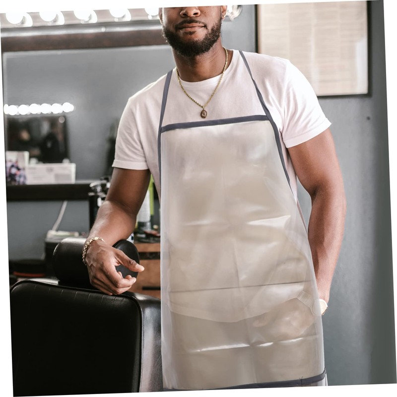 IWOWHERO Hairdressing Cape for Stylists Oilproof Apron with Pocket Design