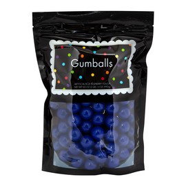 Amusemints Gumballs - Royal Blue | 2+ Pound Bag | 1 Inch Gumballs | Great for Machine Refill |