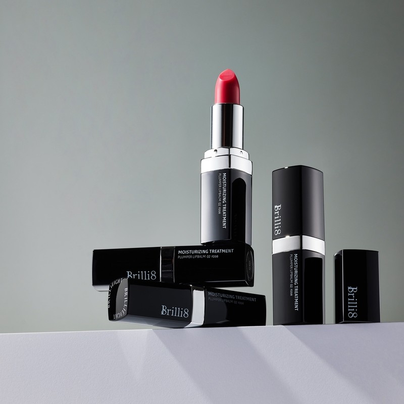 Brillieight Moisturizing Treatment Plumper Color Lip Balm 02 Rosé /