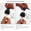 2PCS Clear Dish Soap Dispenser for Kitchen with Rust Proof