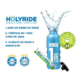 Vitaminas y Electrolitos - Holyride - Sabor GOZO (9 unidades)