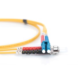 Digitus DK-2931 – 02 fiber optic cable – ST/bfoc, SC Fibre Optic Cable, Male/Male, Yellow