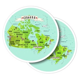 Vinyl-Aufkleber, rund, 10 cm, für Laptops, Tablets, Gepäck, Scrapbooking, Kühlschränke #61059