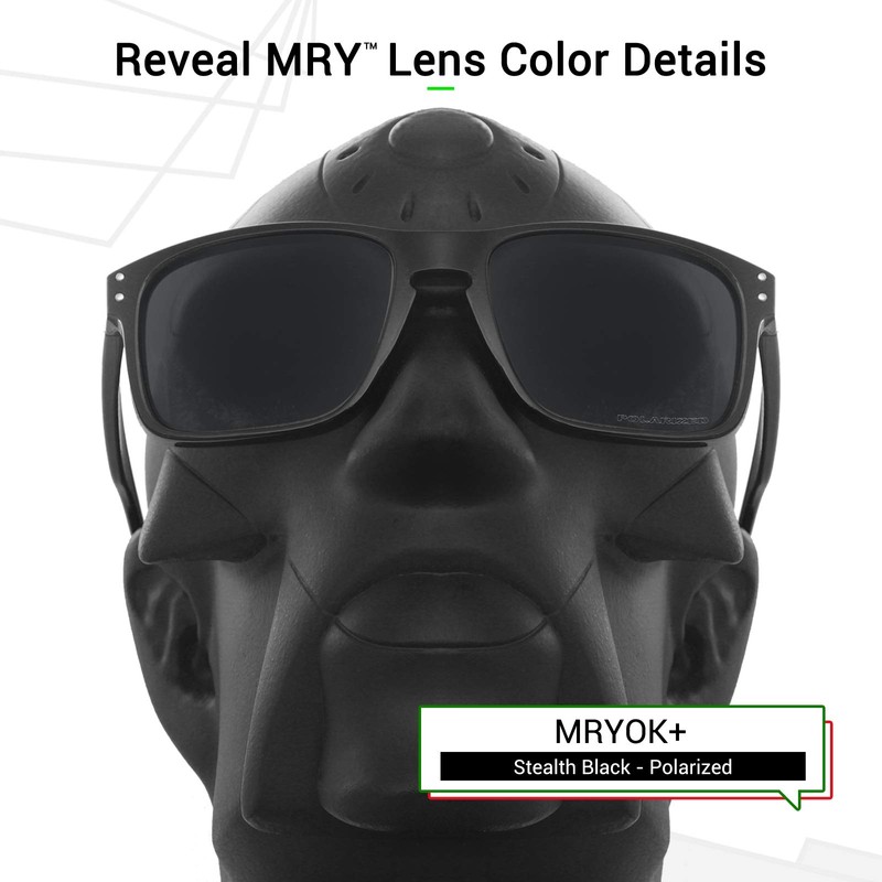 Mryok+ Polarized Replacement Lenses for Oakley Hijinx OO9021 - Stealth