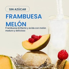 Liquid I.V.-  Multiplicador de Hidratación Sin Azúcar Melón Frambuesa  Mezcla para Bebida en Polvo Electrolito  1 Paquete (14 Ser