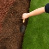 EasyFlex Composite Dig-in Landscape Edging with Anchoring Stakes, 4.5" Straight
