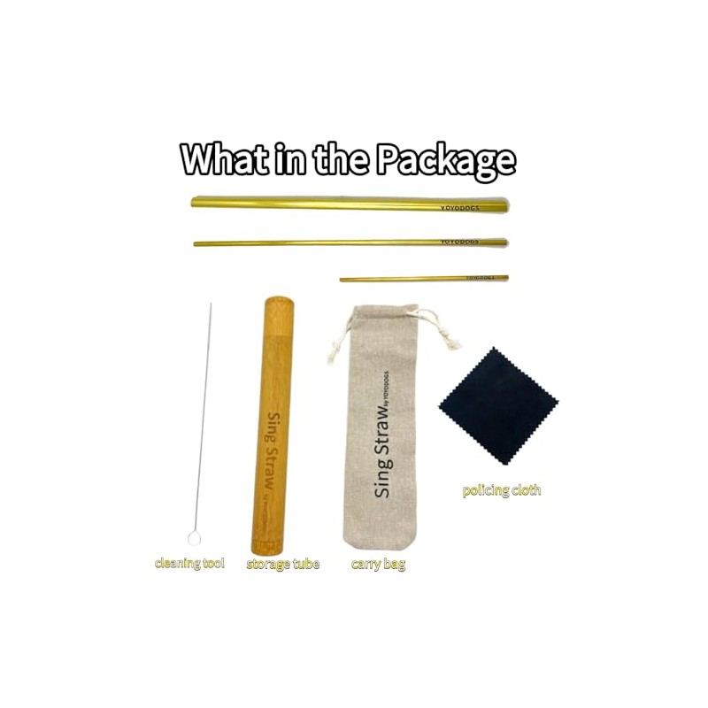 YOYODOGS Vocal Training and Healing Aid Tool,Sing Straw Voice Vocal