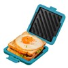 MKYSAIL Toaster,Microwave Toaster, Sandwich Maker, Panini Maker, Dishwasher Safe,NO Electricity,Wireless,Time