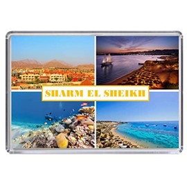 SHARM EL SHEIKH Egypt Souvenir Acrylic Fridge Magnet (Standard: 70x45mm)