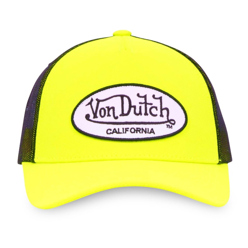 Von Dutch Trucker Fresh Adjustable Cap for Men and Women,