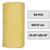 SKIR'CO Pack of 50 Bin Liners 60 Litre Yellow Bin