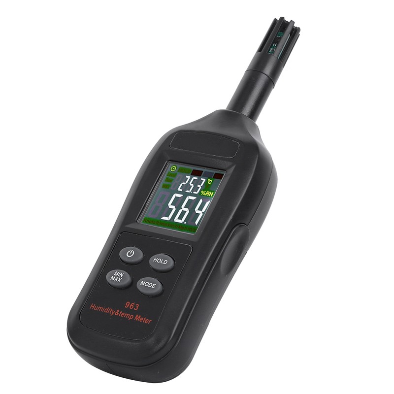 UA963 Temperature Humidity Meter Portable High Accuracy Sensitivity LCD Digital