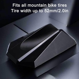 Bike Front Wheel Block, Stabilize Stand with Sturdy Wheel Holder, Stabilize Bike Turbo Support for Indoor Road Bike Mountain Bike Riding Trainer Exercise Tire Holder