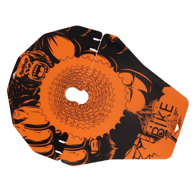 2Pcs Bicycle Wash Cover PP Oil Stain Prevention Wear Resistance
