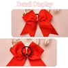 Red Cheer Hair Bows Cheerleading Hair Bows Ties for Women