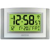 Acctim Stratus Smartlite Wall/Desk Clock, Silver,171 x 285 x 30