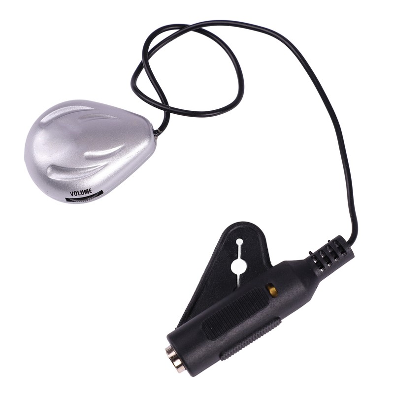 Soundhole Pickup with Jack Contact Microphone Transducer for Acoustic Guitar