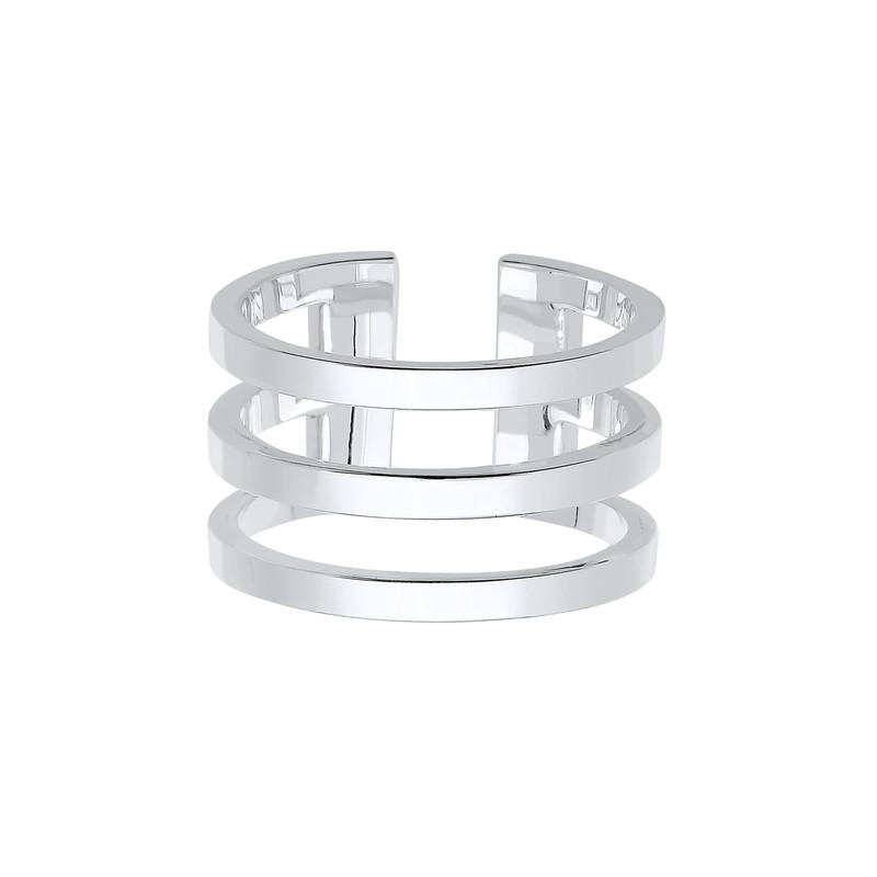 Elli 0604750717 Women's Ring 925 Silver, Silver, No Gemstone