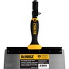 DEWALT 10" Offset Knife, 0.6mm Stainless Steel STIFF Blade |