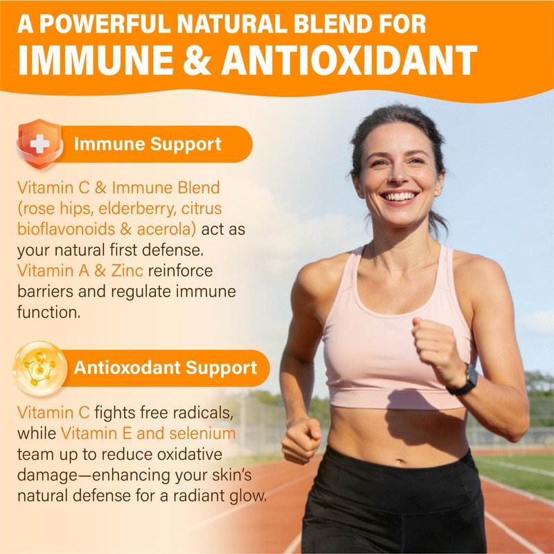Tcemundry Liposomal Vitamin C Gummies 1000mg for Adults: Vitamin C