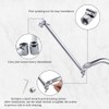12-Inch Shower Head Extension Arm, Adjustable Shower Extension Arm, Stainless