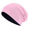 Hatstar Long Slouchy Beanie, 2-in-1 Reversible Jersey Hat in 45