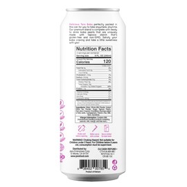 Jans Boba Milk Tea Taro Flavor, Thick Sweet and Creamy Milk tea beverages with tapioca bubble boba, milky boba taiwanese tea 16.9 fl oz per can (Pack of 12)