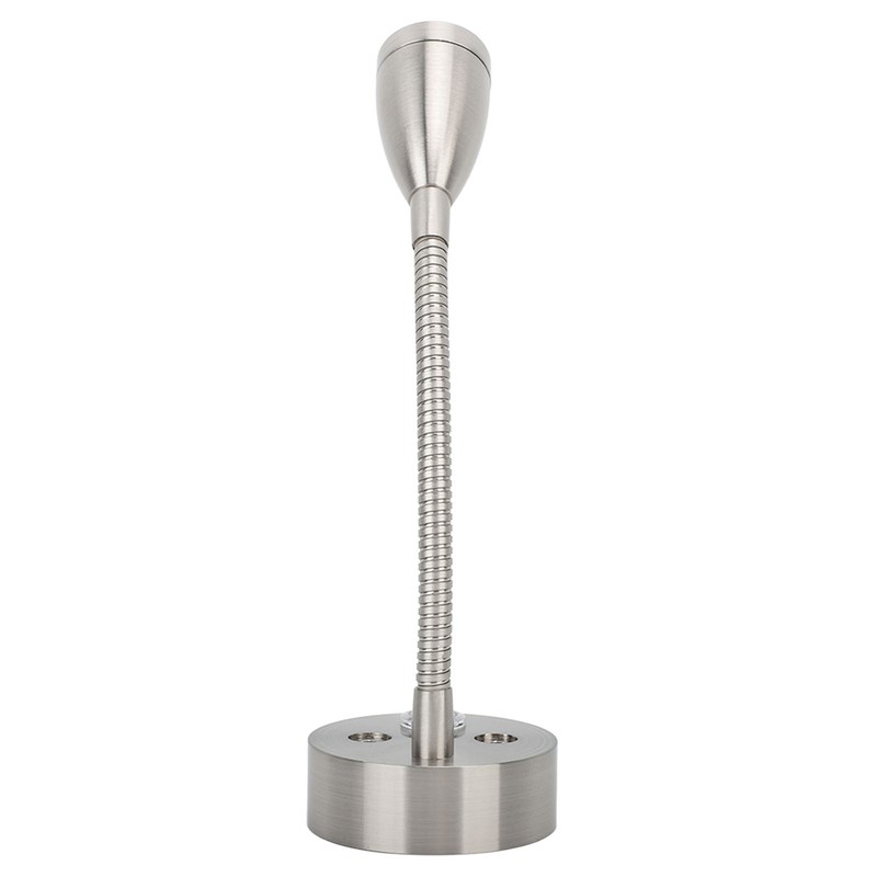 DC12‑24V LED RV Bedside Lamp High Brightness Aluminium Alloy Gooseneck