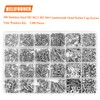HELIFOUNER 1280 Pieces M2 M2.5 M3 M4 304 Stainless Steel