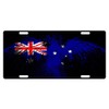 Australia Flag License Plate Commonwealth Star Australian Patriotic Emblem Eagle