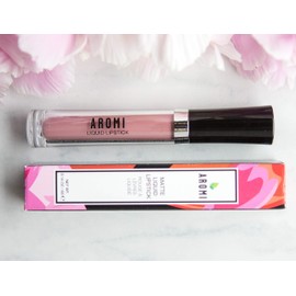 Aromi Sand Nude Matte Liquid Lipstick | Light, Peachy Nude Lip Color, Long Lasting and Smear Proof Lipstick, Handmade, Vegan and Cruelty-free Beauty