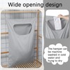 Wovnet 2 Pcs Large Hanging Laundry Hamper Bag 28 x