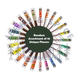 Buffalo Bob's Wild Game Meat Snack - Jerky and Meat Stick Assortments - 10 Piece Jerky