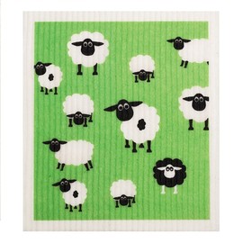 Retrokitchen 100% Biodegradable Dishcloth - Sheep