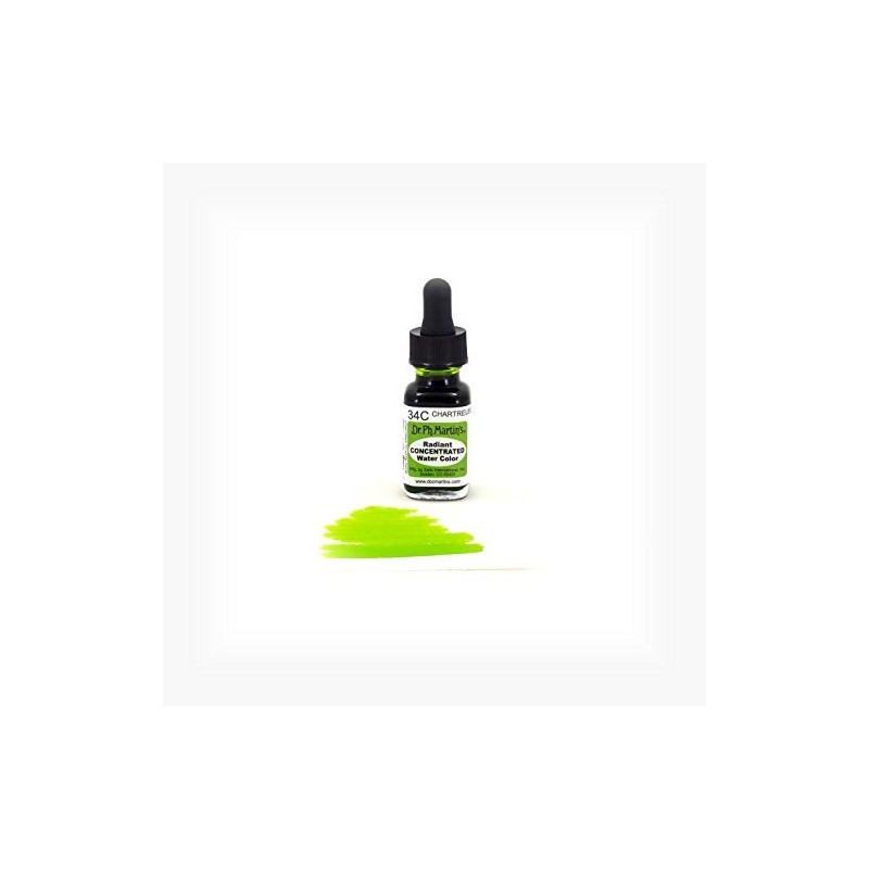 Dr. Ph. Martin's Radiant Concentrated Water Color (34C) Watercolor Bottle,