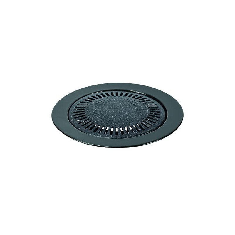 Pearl Metal HB-6317 Round Grill, 13.0 inches (33 cm), Marble