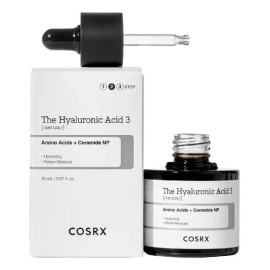 Cosrx Hyaluronic Acid 3 serum hidratante, triple ácido hialurónico, día/noche