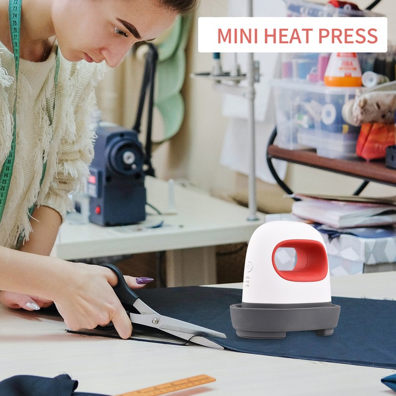 Mini Heat Press Machine 3 Heating Modes Portable HTV Iron