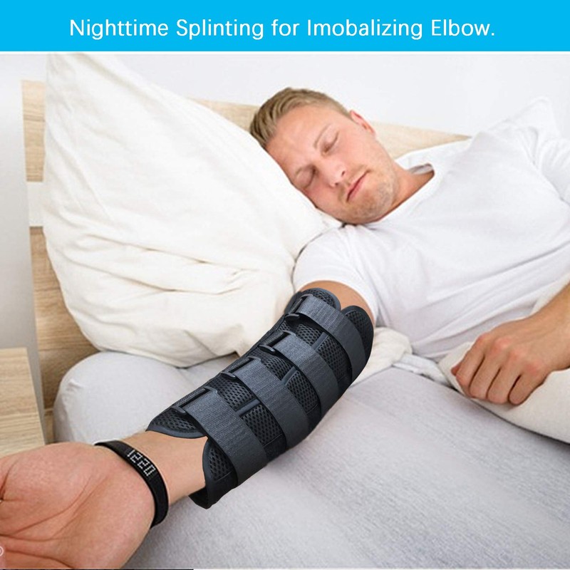 Elbow Brace Splint Immobilizer Stabilizer for Ulnar Nerve Entrapment &