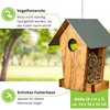 GARTENETAGE Sweden Scattered Feed Silo - Colourful Bird Feeding for