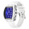 findtime Men's Digital Watch Tonneau Sports Wristwatch Waterproof Fashion Big