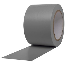 ProTapes Pro 50 Premium Vinyl Safety Marking and Dance Floor Splicing Tape, 6 mils Thick, 36 yds Length x 3" Width, Grey (Pack of 1)