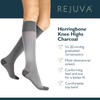Rejuva Herringbone 15-20 mmHg Graduated Compression Socks for Men &