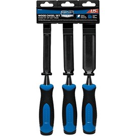 Century Drill & Tool 72313 Professional Wood Chisel Set, 3 Piece