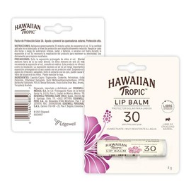 Hawaiian Tropic, Protector Solar para Labios Lip Balm 30 FPS 4 gr